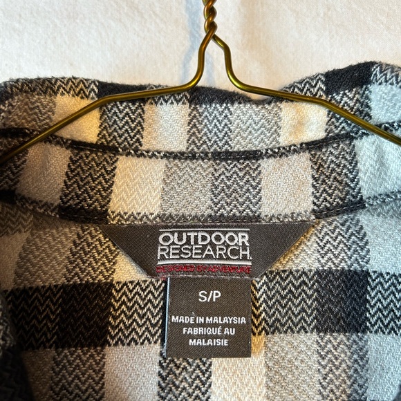 Outdoor Research Women’s Feedback flannel shirt - Picture 8 of 8